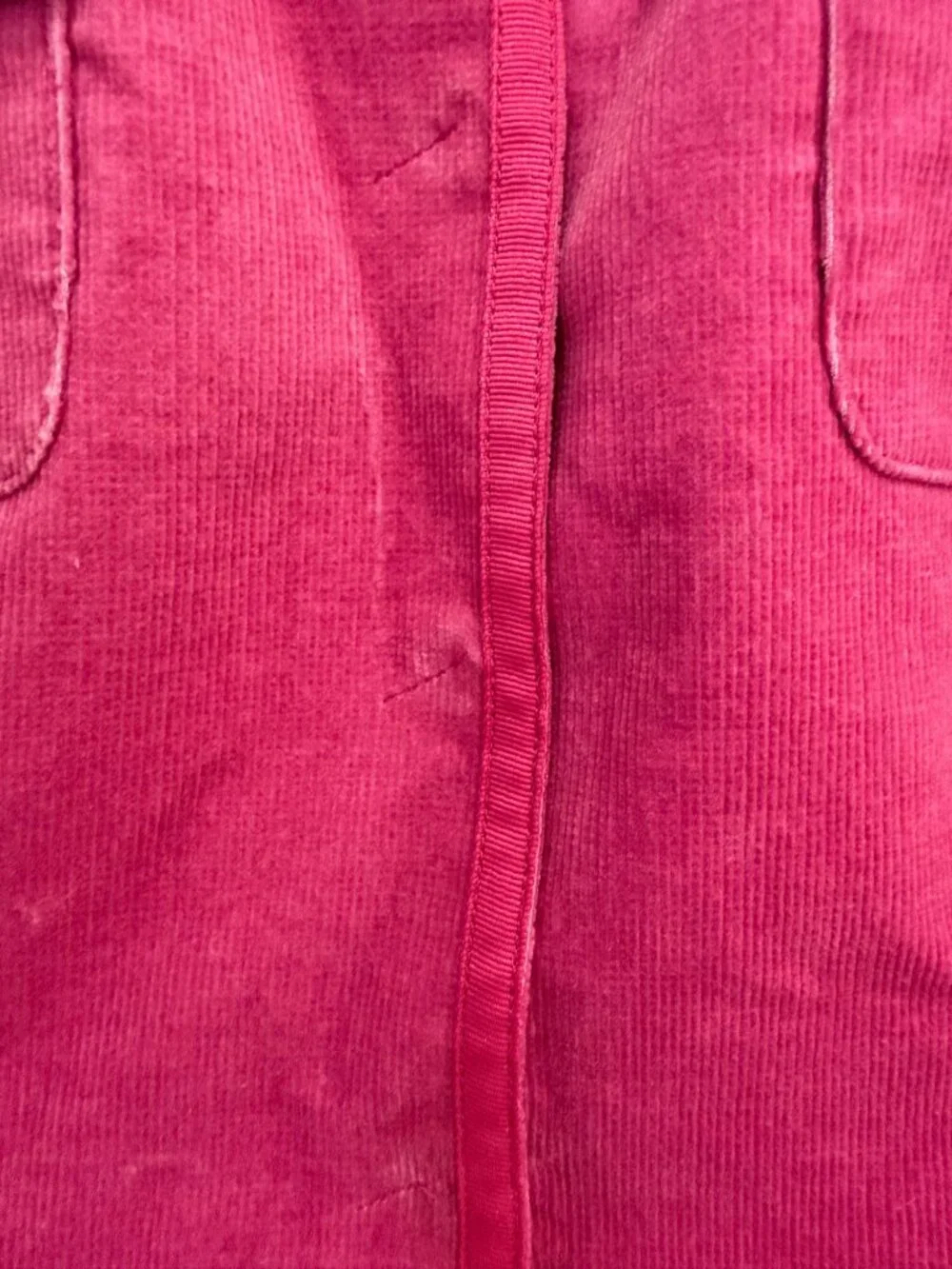 Style & Co. Pink Corduroy Stretch Jacket - Size 14